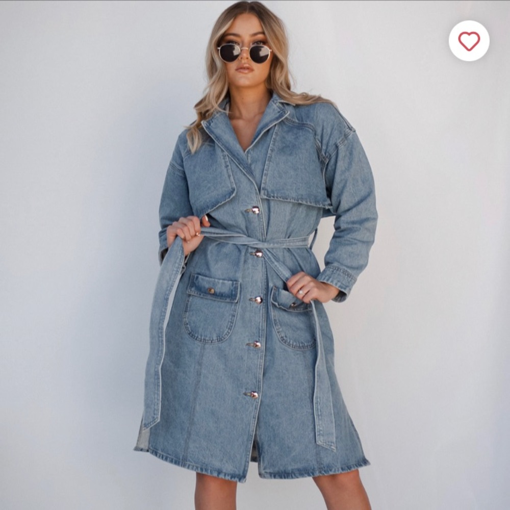 By Egreis Fallon Trench Coat/Dress sz XXL